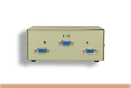 2-Way HD15 VGA Manual Data Switch