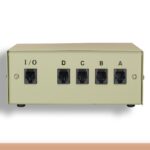 4-Way RJ11 Manual Data Switch