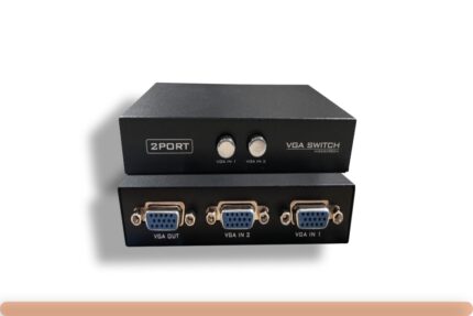 2-Way VGA HD15 Manual Data Switch