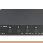 4-Way RJ45 Manual Data Switch