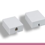 RJ-12 6P6C 1 Port Surface Mount Box