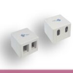 2-Port RJ-45 Surface Mount Box