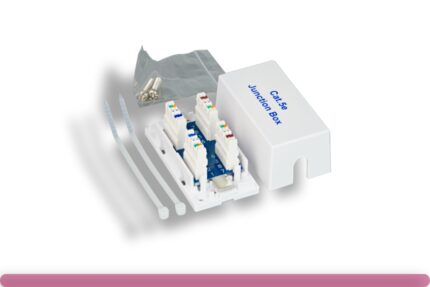 Cat.5e Junction Box, 110 Punch Down Type
