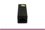 Black Color Cat. 5e Modular Inline Coupler - Image 2