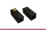 Black Color Cat. 5e Modular Inline Coupler