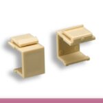 Blank Insert for Wall Plate Ivory Color