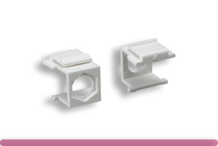 Blank Insert for F-Type Connector White Color