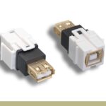 USB 2.0 AF / BF Keystone Insert Module