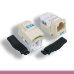 Ivory Color Cat. 6 Tool-less Keystone Jack