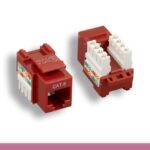 Red Cat. 6 Punch Down Keystone Jack