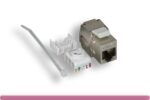 Cat. 6a Shielded Tool-less Keystone Jack