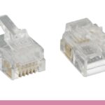 RJ-12 6P6C Plug Round Stranded