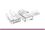 MINI Cat. 6 & 6a Modular Plug Stranded Wire 50 Micron, with Load Bar