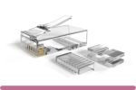 Cat6 Modular Plug Stranded Wire 50 Micron, with Load Bars - Image 2