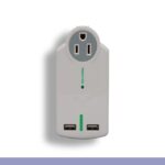 MIni 3 Outlet With 2 USB Ports