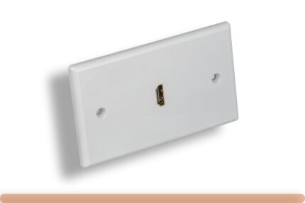 1-Port HDMI Wall Plate with Cable