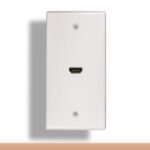 1-Port HDMI Wall Plate