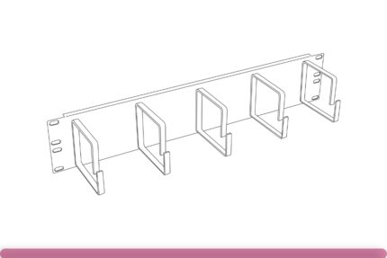 D-Ring Cable Management Panel