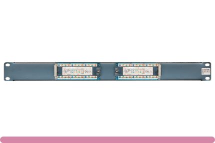 12-port Cat 5e Patch Panel 110 Type