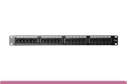24-port Cat 5e Patch Panel 110 Type