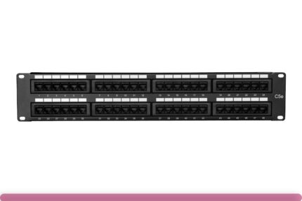 48-port Cat 5e Patch Panel 110 Type