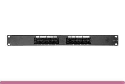 12-port Cat 6 Patch Panel 110 Type