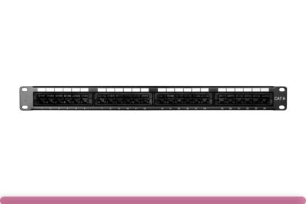 24-port Cat 6 Patch Panel 110 Type