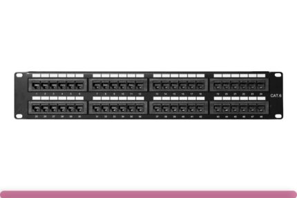 48-port Cat 6 Patch Panel 110 Type
