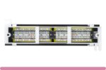12-port Cat 6 Mini Patch Panel 110 Type