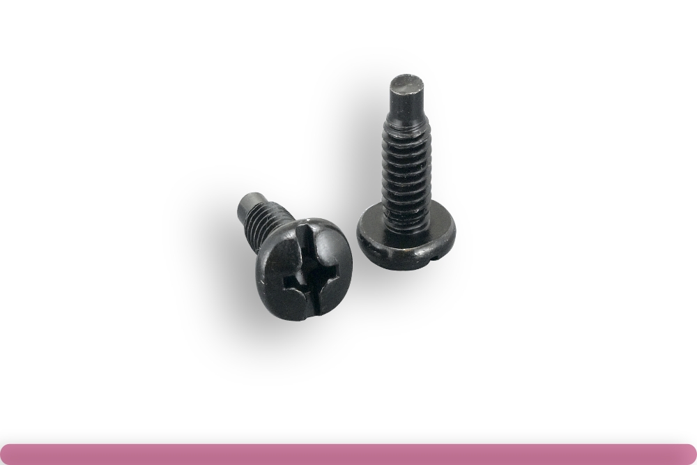 68rk-r1224-bk.jpg 12/24 Rack Screw, 50 pcs/pack - Image 1