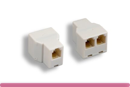 RJ-11 6P/4C Modular T-Adapter