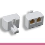 RJ-45 8P/8C 1 to 2 Modular T-Adapter