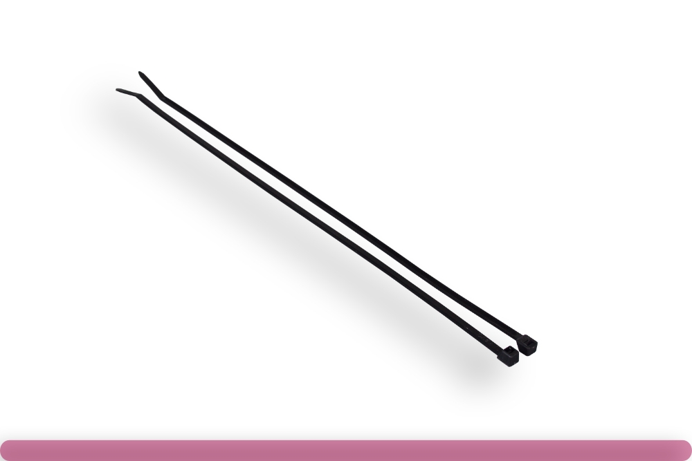 73ct-01-1250-bk_2.jpg 12in 50lbs Cable Ties, Black - Image 1