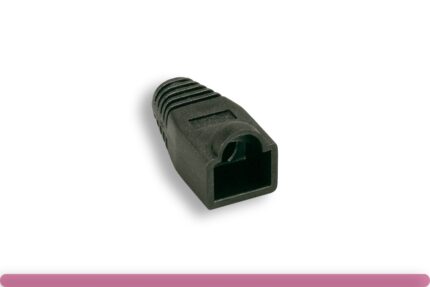 Cat. 6 RJ-45 Strain Relief Boot Black Color