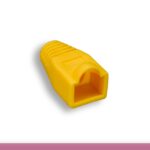 RJ45 Strain Relief Boot Yellow Color